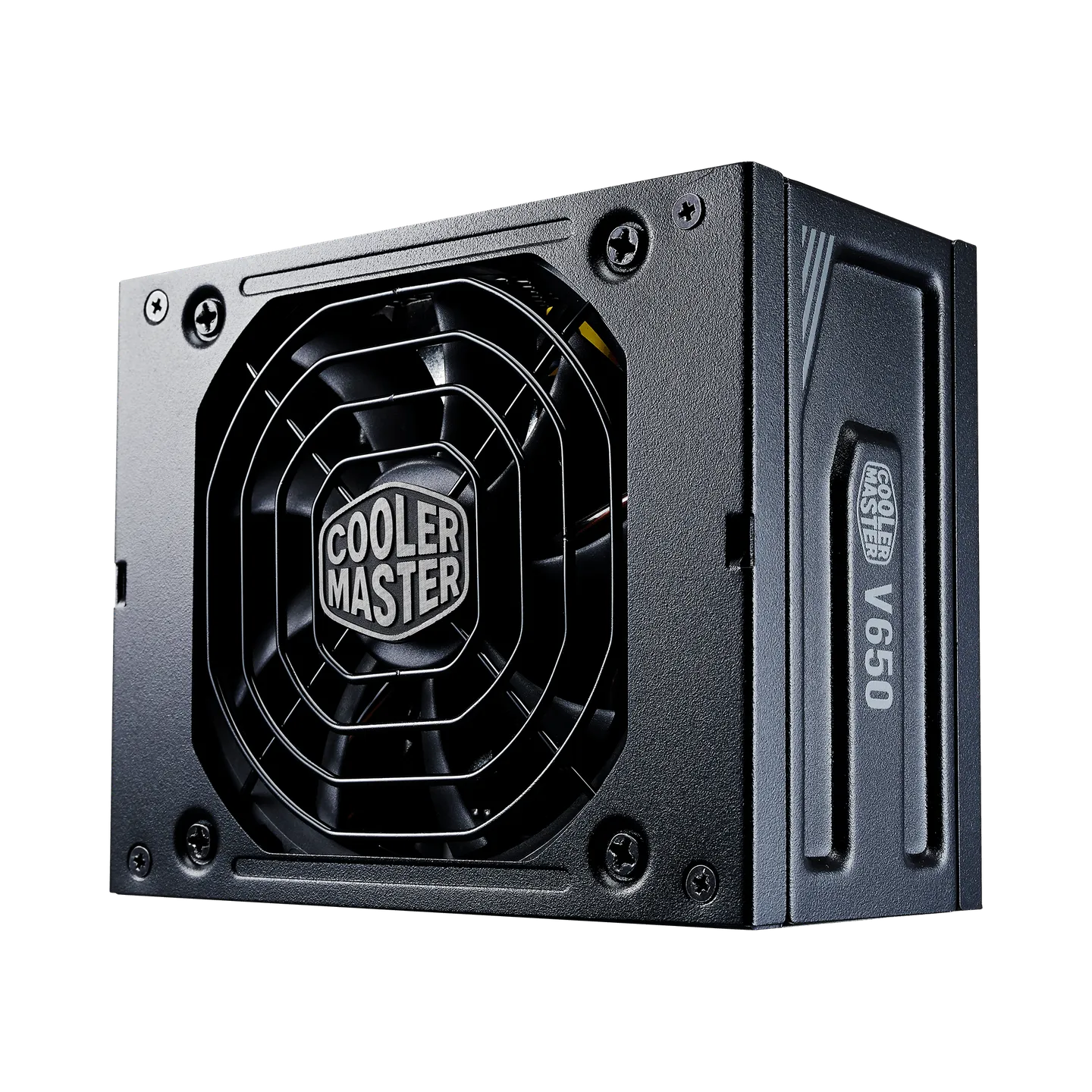 Cooler Master V Gold 650W PSU; SFX; Fully Modular. Gold Rated Full-modular 80 Plus Gold SFX Power Supply V650 SFX Gold • SFX Form Factor • SFX-to-ATX Bracket • Full-modular Cabling • 10 Year Warranty Cooler Master R 2599.00